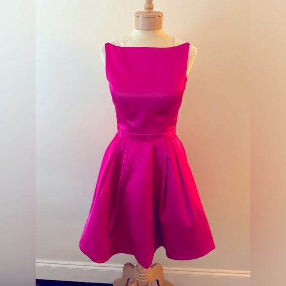 SHERRI HILL Fuchsia Formal Dress 6 - Picture 2 of 8